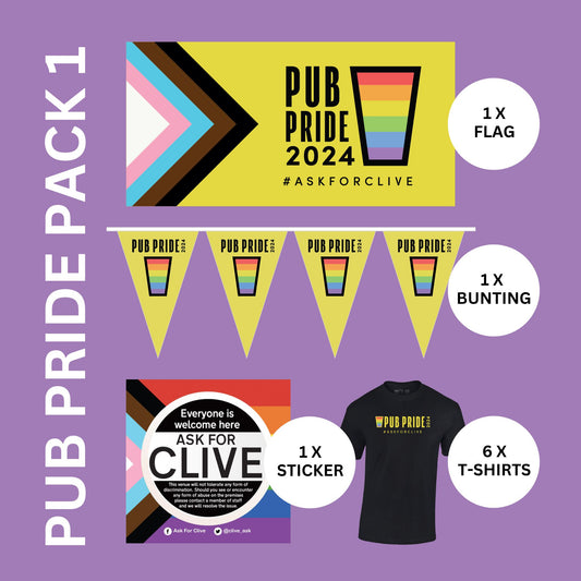 Pub Pride 2024 Pack 1 Registration